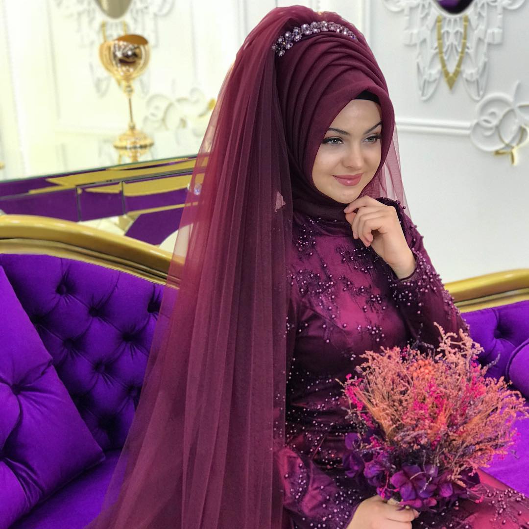 2018 En Sık Pınar Sems Tesettur Abiye Elbise Modelleri 7