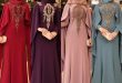 2018 Tesettur Pelerinli Abiye Elbise Modelleri 6