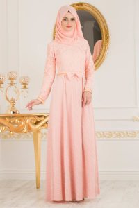 2018 Koton Tesettur Abiye Elbise Modelleri 14