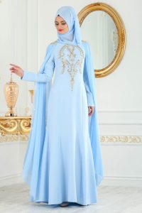 2018 Koton Tesettur Abiye Elbise Modelleri