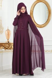 2018 Koton Tesettur Abiye Elbise Modelleri 9