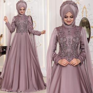 En Begenilen Tesettur Abiye Elbise 2