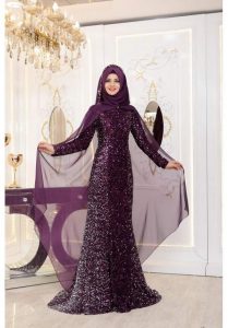 En Begenilen Tesettur Abiye Elbise pinar sems gunyeni abiye