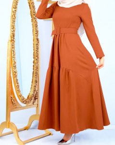 tesettür kiremit renk